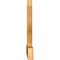 Ekena Millwork Portland Rough Sawn Timber Gable Bracket, Western Red Cedar, 36"W x 23"H x 2"D x 4"F, 15/12 Pitch GBW036X23X0204POR00RWR - alternate 3
